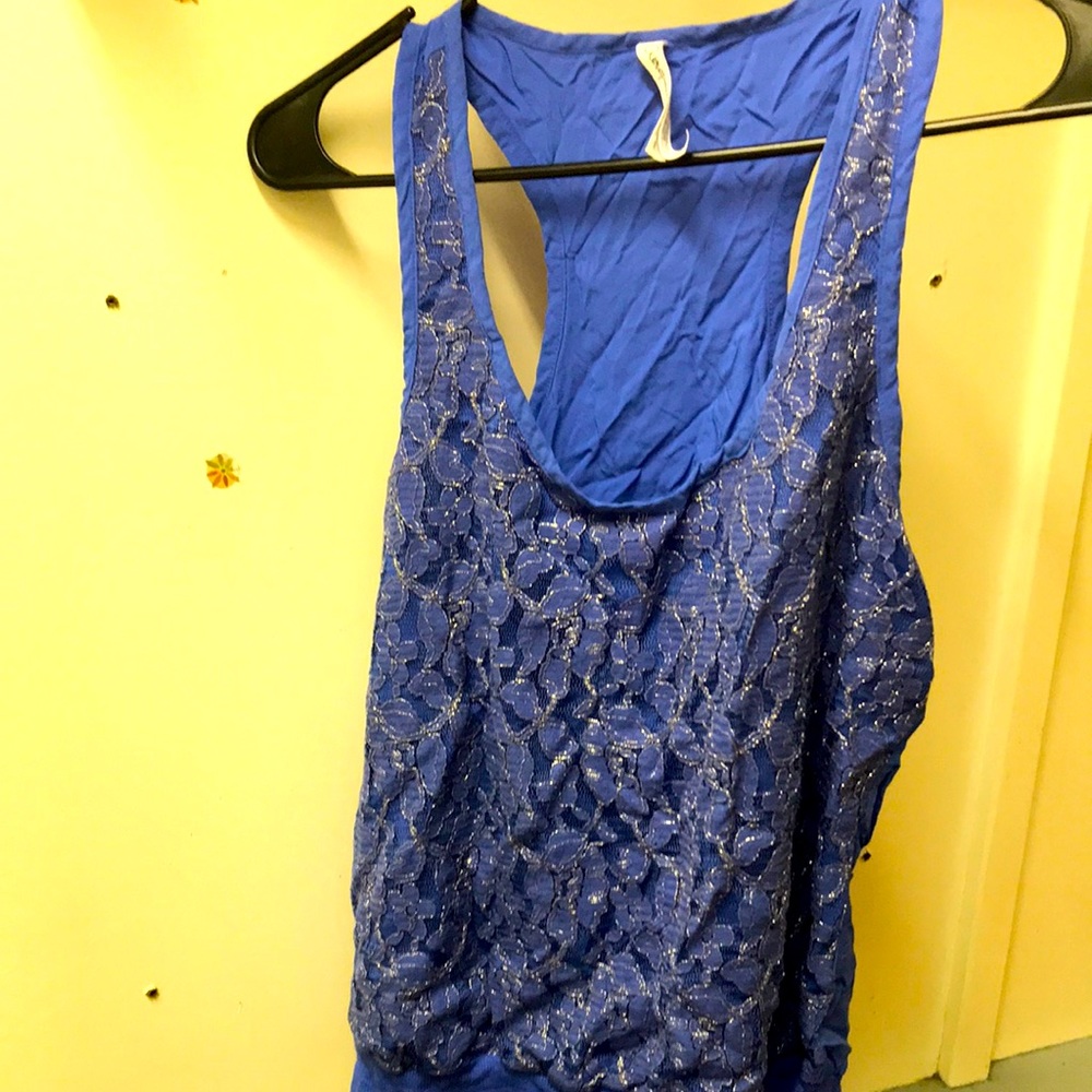 Aeropostale blue tank top